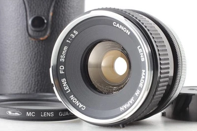 Probado [casi como nuevo con estuche] Lente Canon FD 35mm f3.5 Gran Angular... - Imagen 1 de 4