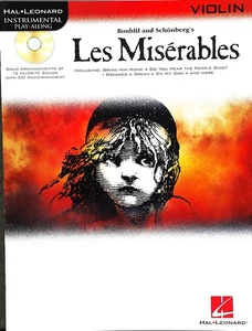 Les Miserables playalong song selection with C.D. for violin - Picture 1 of 2