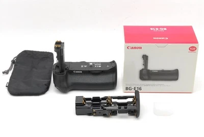 [Top Mint] Canon Battery Grip BG-E16 for 7D Mark II w/Box AA Battery holder Case - Image 1 of 4