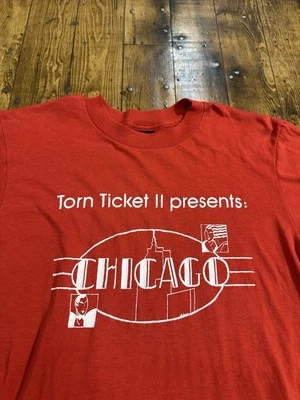 Vintage Chicago Musical Play Shirt Size L Tufts University  - Image 1 of 4