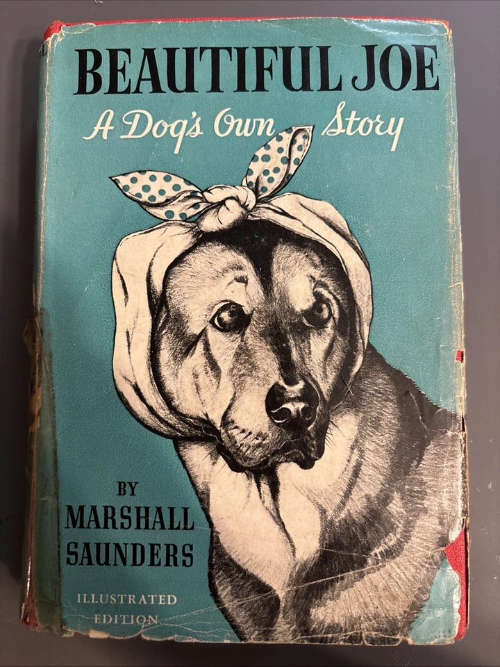 1920s Book Beautiful Joe A Dog's Own Story Marshall Saunders - Imagem 1 de 4