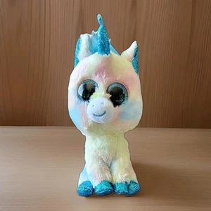 Ty Beanie Boos Blitz Pastell Einhorn TySilk Plüschtier Stofftier 7 Zoll - Bild 1 von 7