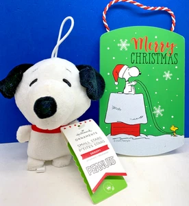 Peanuts NEW 2024 Open Roads Snoopy Ornament & 2022 NEW Hallmark Snoopy Ornament - Picture 1 of 5