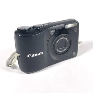 Cámara digital Canon PowerShot A1200 HD 12,1 MP - negra SOLO PIEZAS leer descripción - Imagen 1 de 12