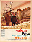 PUBLICITE ADVERTISING  1966   PIPO    Cabans manteaux