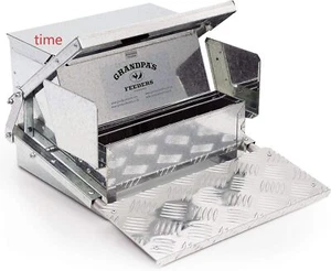 Grandpa's Feeders Automatic Chicken Feeder - Sturdy Galvanized Steel ,K - Picture 1 of 6