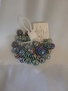 Bag Of 40 Irridescent Marbles From Pier 1 (1 large; 39 regular size) - Picture 1 of 3