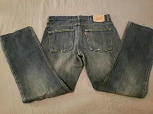 Mens Levis 507 04 Jeans 34x36 Regular Straight Boot Denim Pants 34x35 - Picture 1 of 7