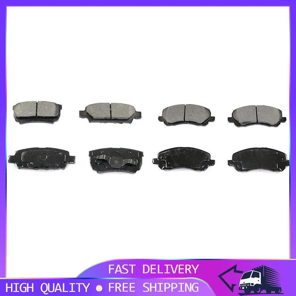 Pastillas de freno DuraGo para Chrysler Cirrus 2,4 L 2010 2009 2008 2007 Foto 1 de 1