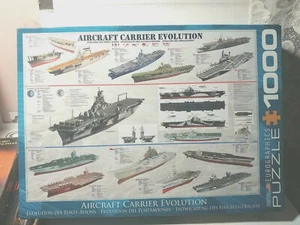 Aircraft Carrier Evolution Puzzle-EuroGraphics-1000-Pieces-#6000-0129 - Picture 1 of 6