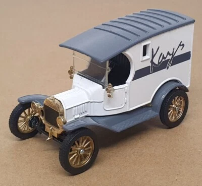Corgi Appx 9cm Long Diecast D865/7 - Ford Model T Van (Kay's) White/Grey - Image 1 of 4