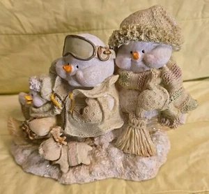Kirkland`s Holiday COLLECTION ~ ~ PASTEL SNOWMEN Holiday Christmas figure - Bild 1 von 6