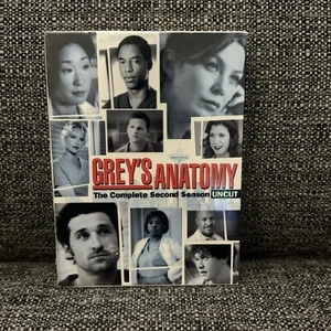 Grey's Anatomy - Season 2 Uncut (DVD, 2006, 6-Disc Set) NEW - Picture 1 of 12