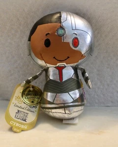 Hallmark Itty Bittys DC Comics Cyborg Justice League Ltd Edition 4.5" Plush NWT - Picture 1 of 4