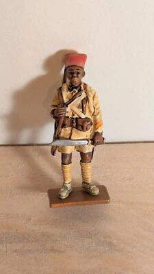 SOLDAT PLOMB DEL PRADO Collection TIRAILLEUR SENEGALAIS FRANCE 1940 Rare  - Photo 1/3