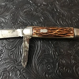 Vintage Colonial PROV USA 2 Blade Folding Pocket Knife - Picture 1 of 3