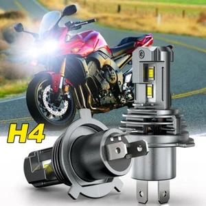 High Power HID LED Headlight H4 Bulbs for Yamaha FZ1 01 02 03 2001-2015 Lights - Picture 1 of 12