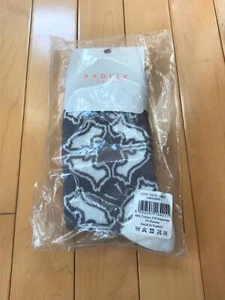 RADLEY LONDON COSY SOCK - Grey -Brand New w/ Tags/One Size - sealed in bag - Picture 1 of 3