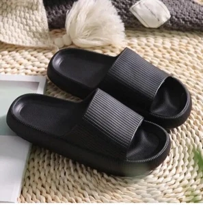 Super Soft EVA Pillow Slides Soft Sole Anti-slip Indoor & Outdoor Slide Sz 40-41 - Picture 1 of 5