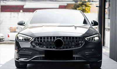 For Mercedes-Benz C Class W206 BLACK Front Grill C200 C260 C300 C350 2022-24 GT - Image 1 of 4