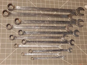 Mac 11Pc SAE XL Extra Long Combination Wrench Set 3/8" 1" 12Pt CL L CL32L - Bild 1 von 6