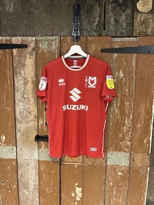 Errea MK Dons 2021/22 Shirt Top T-Shirt No50 Spypriest Men's Size Small - Picture 1 of 17