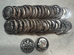 1985 S Proof Roosevelt Dimes 42 GEM DCAM 42 Proof Dimes - Picture 1 of 1
