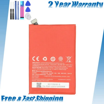 Battery For One Plus 2 1+ One Plus two BLP597 3200 mAh Replacement Battery+Tools - Image 1 of 4