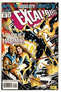 EXCALIBUR Vol 1 No 80 (Marvel 1994) Legacy of a Madman Douglock Chronicles - Picture 1 of 2