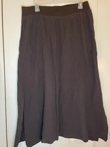 Pure Jill NWT M W 32” L 33” Bark 100% Cotton Lightweight Comfort Stretchy Waist - Picture 1 of 6