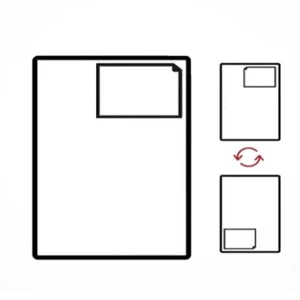 S16 150x100 mm integriertes A4 Rechnungsetikett weiß Adresse klebrig selbstklebend PeelSeal - Bild 1 von 19