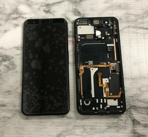 OEM Google Pixel 4 LCD Display Touch Screen Digitizer Assembly| Black/Orange (A) - Picture 1 of 3