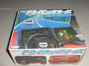 VINTAGE TOMY TURNIN TURBO ARMATURENBRETT FAHRSPIEL 1983 RENNWAGEN - Bild 1 von 11