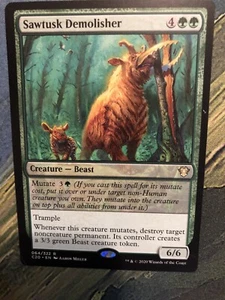 Sawtusk Demolisher C20 IKO NM Mtg Ships Free!!! - Imagen 1 de 2