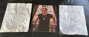 Jon Bon Jovi Hand Signed Photo -SETLIST Dresden 10/6/10 , LISBON July 31 2010 - Picture 1 of 18