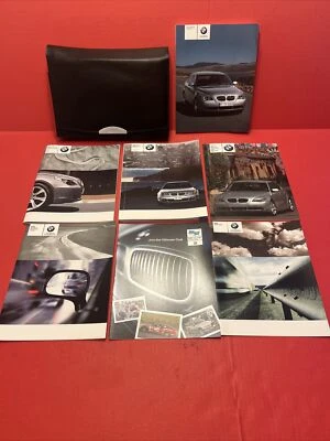 04 2004 BMW 5 серии 525i 530i 545i владельцев руководство с чехлом из натуральной кожи - Изображение 1 из 4
