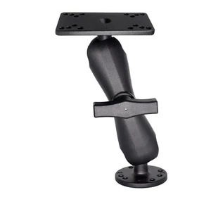 Aluminum 1.5" Ball Fish Finder Mount for Hummingbird Helix 5,7, etc., C size ... - Picture 1 of 6
