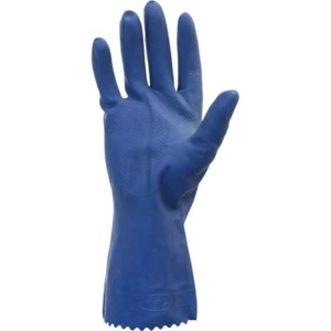Safety Zone GRCL-MD-1SF 12” Unlined Natural Latex Canners Gloves 18 mil 10 DOZEN - Picture 1 of 5