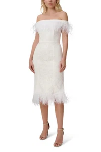Authentic Aidan Mattox MD1E207268 Dress--Color: Ivory --Size: 4 - Picture 1 of 3