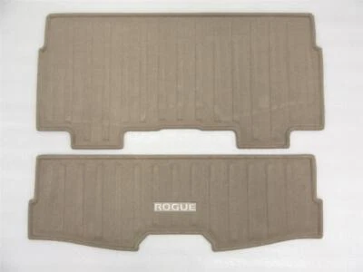 Protetor de bandeja forro tapete de carga bege sem linha 3RD compatível com 2014-2016 Nissan Rogue - Imagem 1 de 4