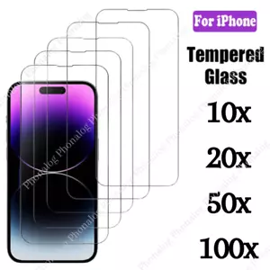 Großhandel SET Hartglas Displayschutzfolie für iPhone 15 14 13 12 11 Pro Max - Bild 1 von 42