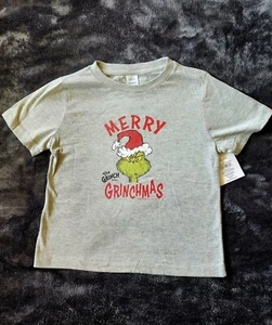 NWT Christmas Toddler boy/ girl Dr. Seuss Grinch Merry Grinchmas T-Shirt Size 4t - Picture 1 of 3