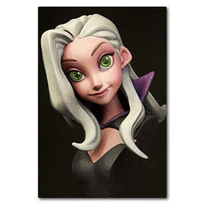 Resin Figure Kit 10cm Cute Girl Bust Unpainted Resin Figure Kit - Picture 1 of 3