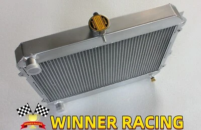 RADIADOR DE ALUMINIO M/T APTO PARA TOYOTA A20 CELICA TA28 1.6L 2T-G I4 SV-1 1971-1977 Foto 1 de 4