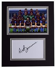 Des Bremner Signed Autograph 10x8 photo display Aston Villa Football AFTAL COA