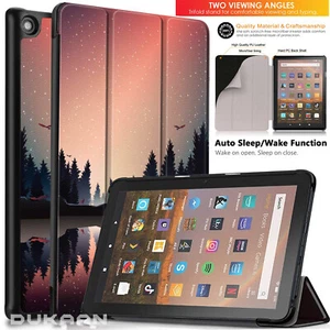 Case for All-New AMAZON Kindle Fire HD 8, HD 8" Plus 2020 Magnetic Smart Cover - Picture 1 of 21