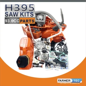 Piezas de reparación completas arrancador de retroceso para motosierra 93CC Husqvarna 395XP - Imagen 1 de 5