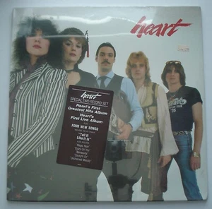 HEART Greatest Hits Live EPIC KE2 36888 original SEALED 2LP w/hype Barracuda - Picture 1 of 4