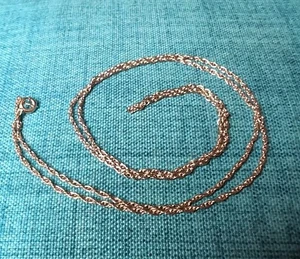 Beautiful Sterling Silver 925 24” Rope Chain Necklace - Picture 1 of 7