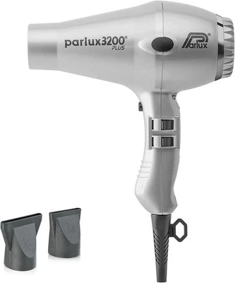 BRAND NEW & UNOPENED! Parlux Professional Hair Dryer 3200 Plus Silver - Image 1 of 3